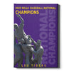 LSU Tigers - 2023 National Champions LSU Tigers - College Wall Art #Canvas