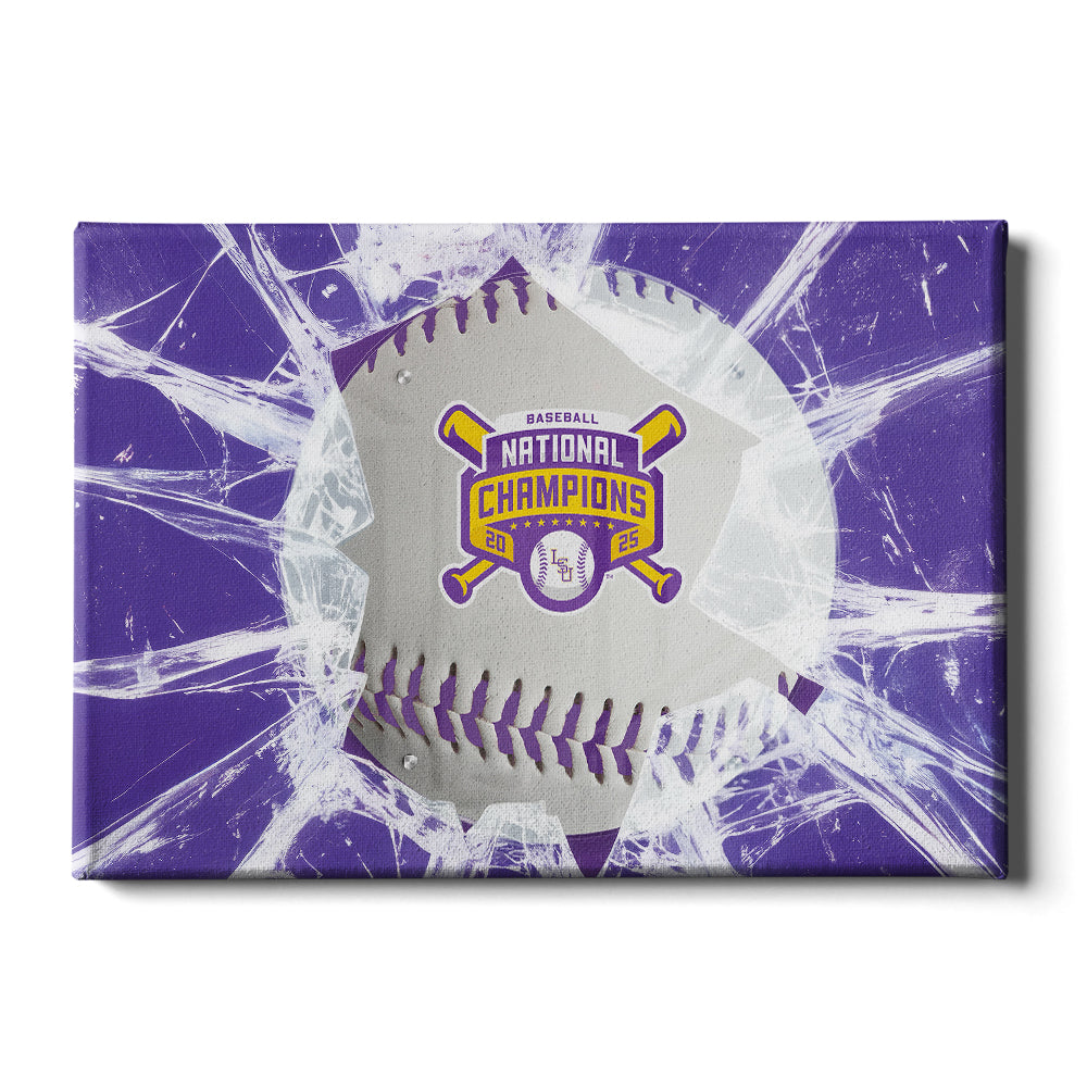 LSU Tigers - LSU Baseball National Champions - College Wall Art #Canvas 