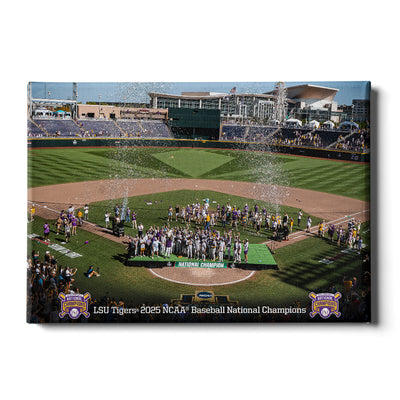LSU Tigers - LSU Tigers 2025 NCAA Baseball National Champions - College Wall Art #Canvas