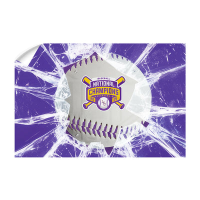 LSU Tigers - LSU Baseball National Champions - College Wall Art #Decal