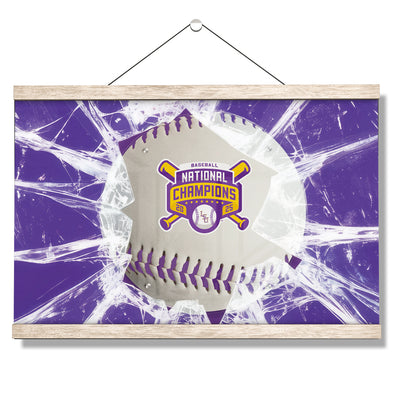LSU Tigers - LSU Baseball National Champions - College Wall Art #Hanging Canvas
