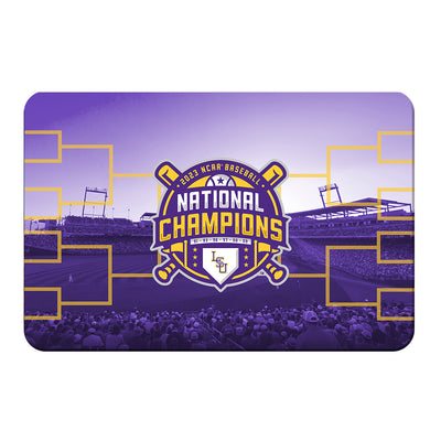 LSU Tigers - 2023 NCAA Baseball National Champions - College Wall Art #PVC