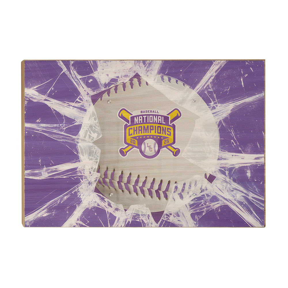 LSU Tigers - LSU Baseball National Champions - College Wall Art #Canvas 