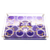 LSU Tigers - 2023 NCAA Baseball National Champions Acrylic Shot Glass Display Tray