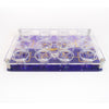 LSU Tigers - 2023 NCAA Baseball National Champions Acrylic Shot Glass Display Tray