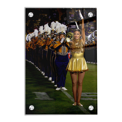 LSU Tigers - LSU Golden Girl - College Wall Art #Acrylic