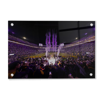 LSU Tigers - Enter Death Valley - College Wall Art #Acrylic