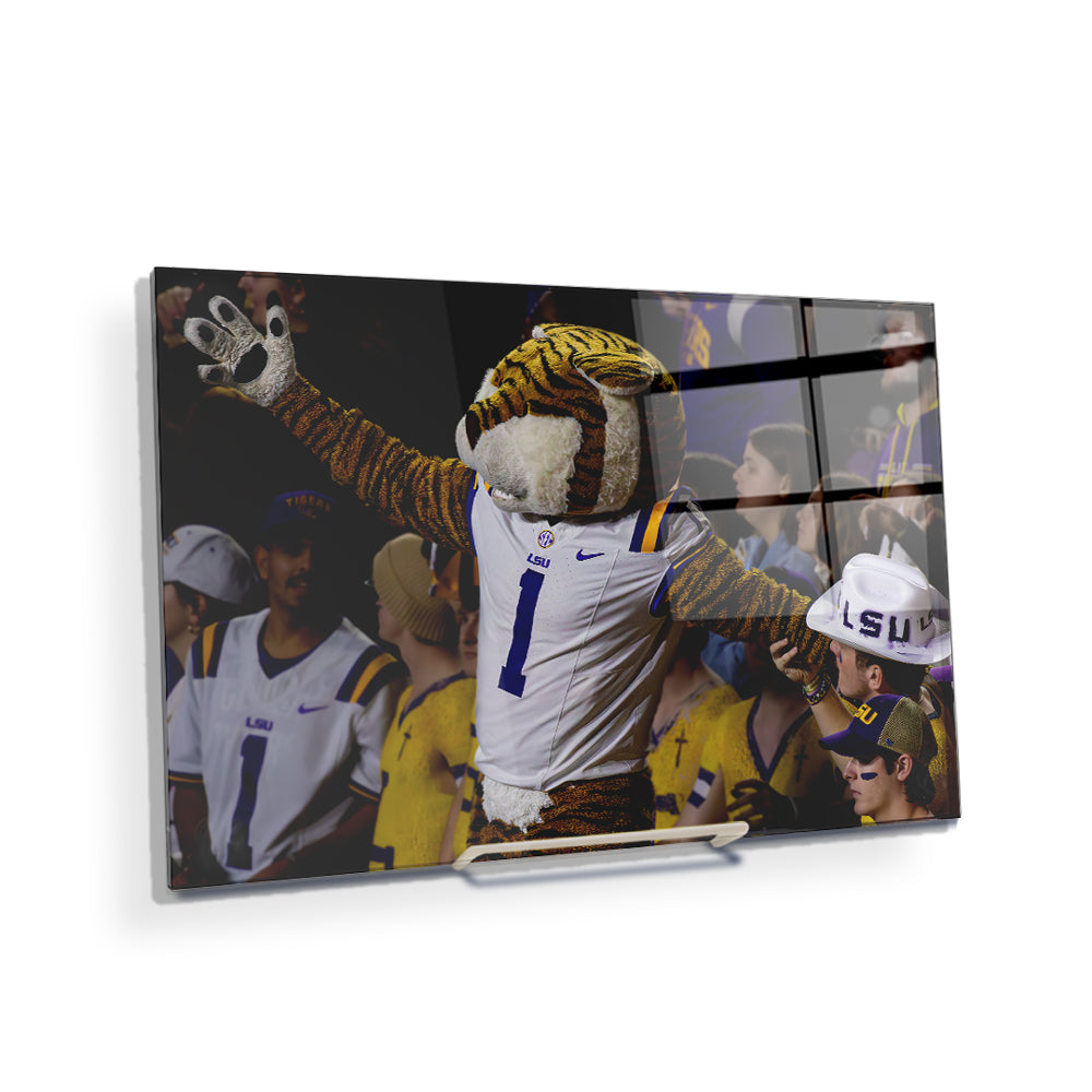 LSU Tigers - According to Mike - College Wall Art #Canvas