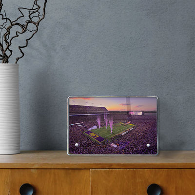 LSU Tigers - Welcome to Death Valley - College Wall Art #Acrylic Mini