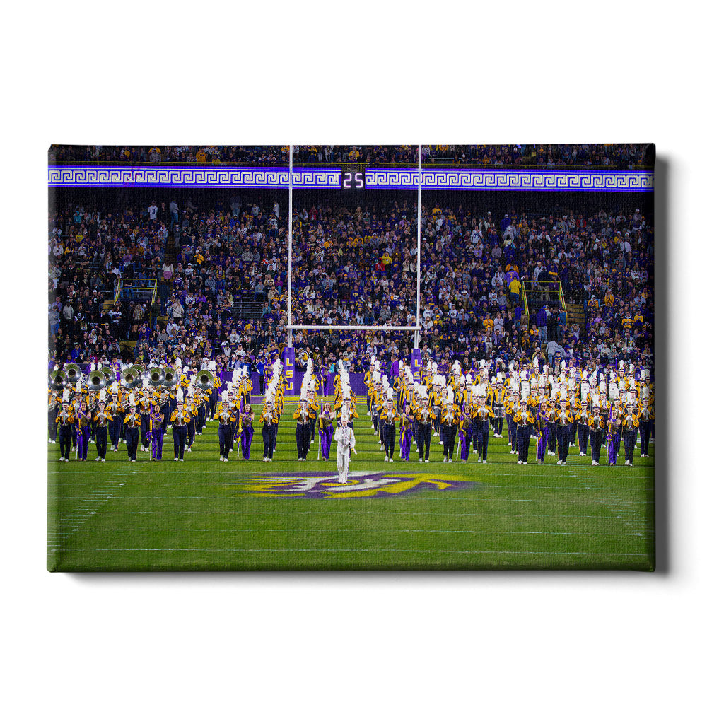 LSU Tigers - The Golden Band from Tigerland - College Wall Art #Canvas