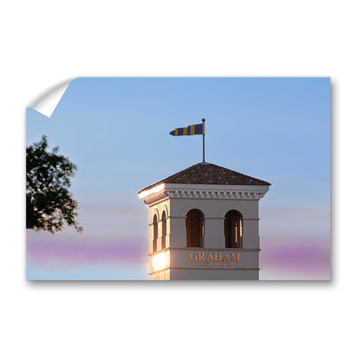 LSU Tigers - Graham Tiger Tower - College Wall Art #Wall Decal