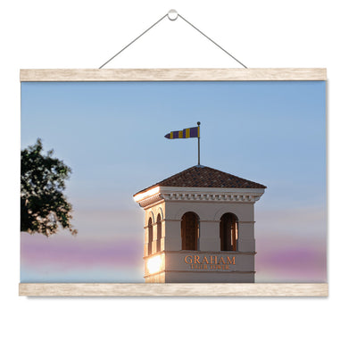 LSU Tigers - Graham Tiger Tower - College Wall Art #Hanging Canvas