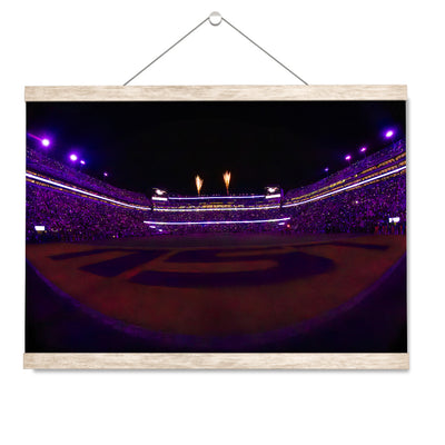 LSU Tigers - LSU It's 4th Quarter - College Wall Art #Hanging Canvas