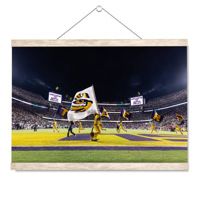 LSU Tigers - Mike's Tigers - College Wall Art #Hanging Canvas