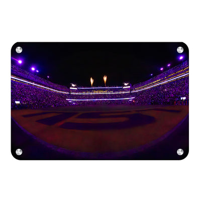 LSU Tigers - LSU It's 4th Quarter - College Wall Art #Metal