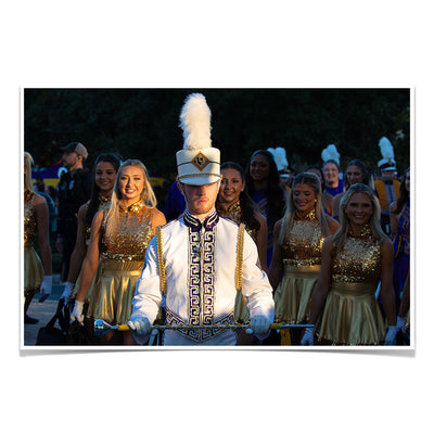 LSU Tigers - Drum Major - College Wall Art #Poster