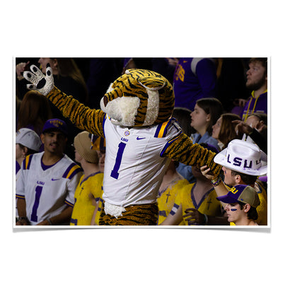 LSU Tigers - According to Mike - College Wall Art #Poster