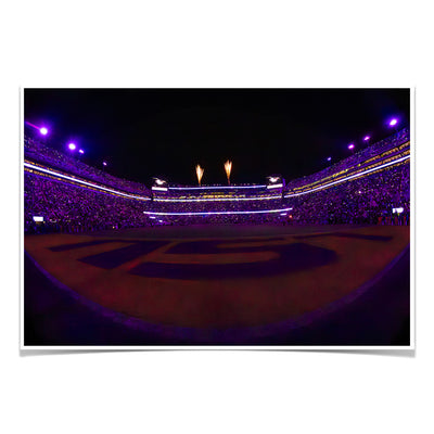 LSU Tigers - LSU It's 4th Quarter - College Wall Art #Poster