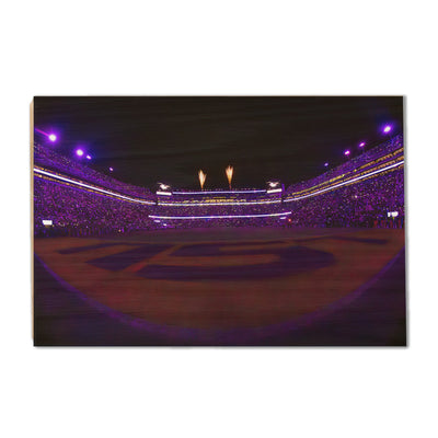 LSU Tigers - LSU It's 4th Quarter - College Wall Art #Wood