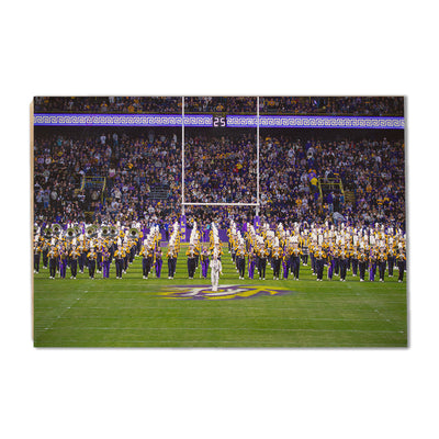 LSU Tigers - The Golden Band from Tigerland - College Wall Art #Wood