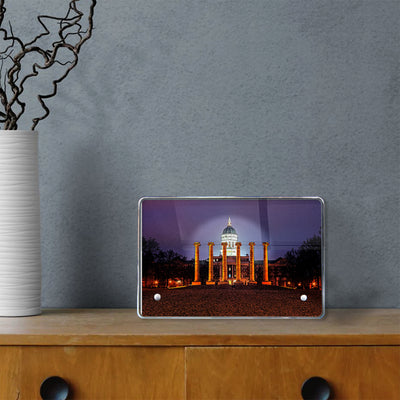 Missouri Tigers - Jesse Hall Night - College Wall Art #Acrylic Mini