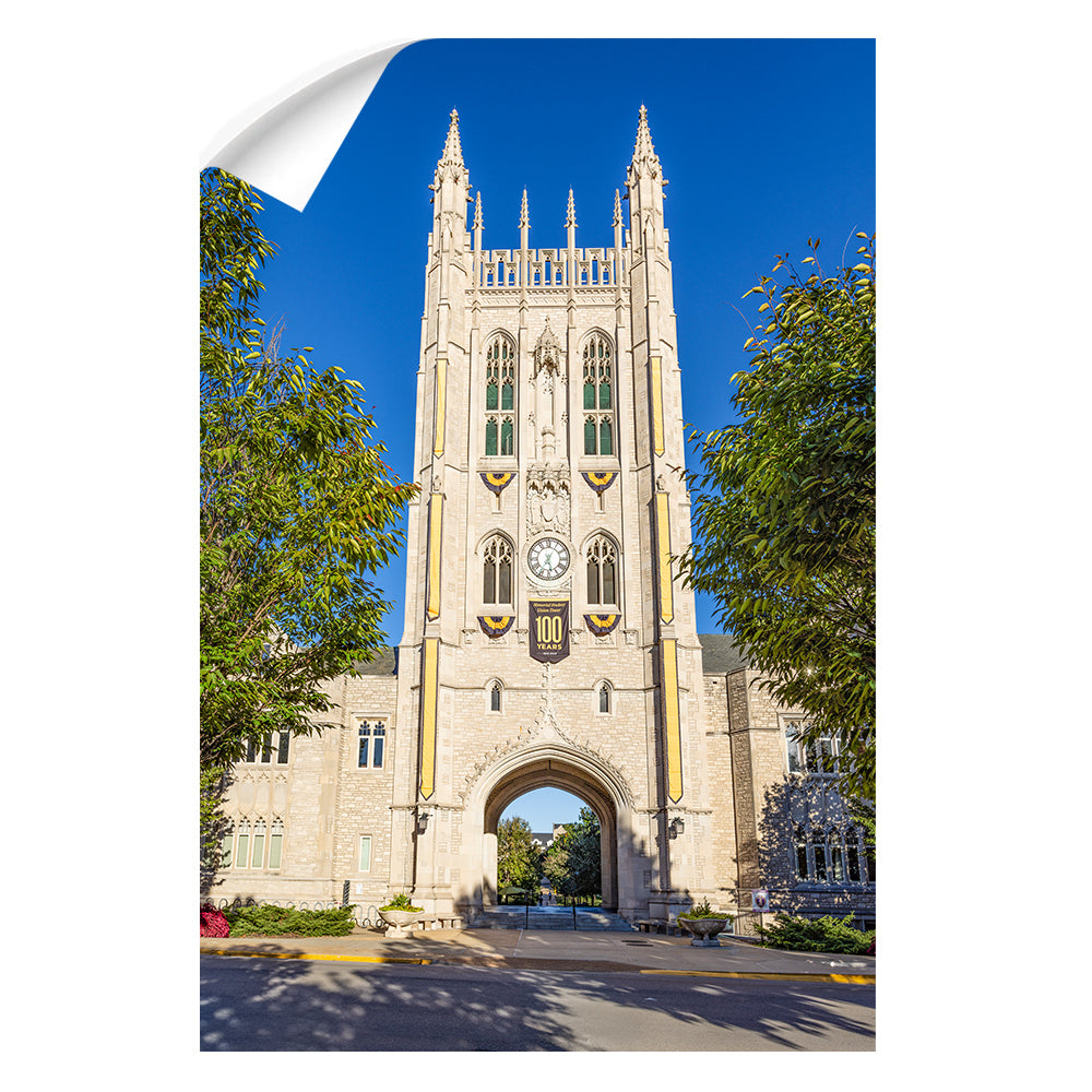Missouri Tigers - Memorial Student Union Tower 100 Years - College Wall Art #Canvas