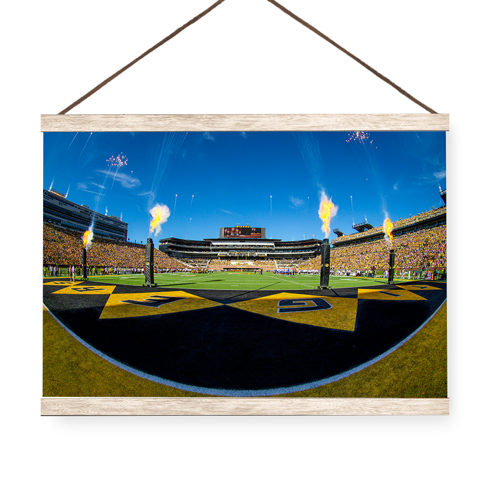 Missouri Tigers - Mizzou End Zone - College Wall Art #Canvas