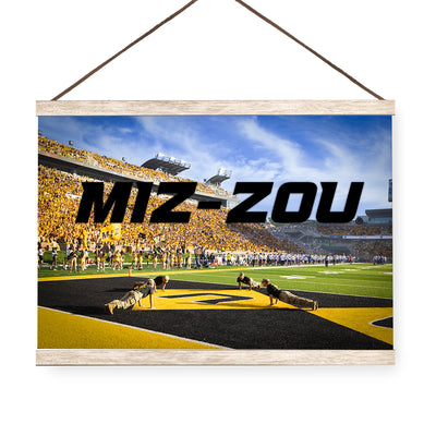 Missouri Tigers - MIZ ZOU - College Wall Art #Hanging Canvas