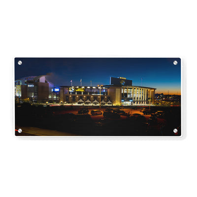 Missouri Tigers - Homecoming Sunset Faurot Field Panoramic - College Wall Art #Metal