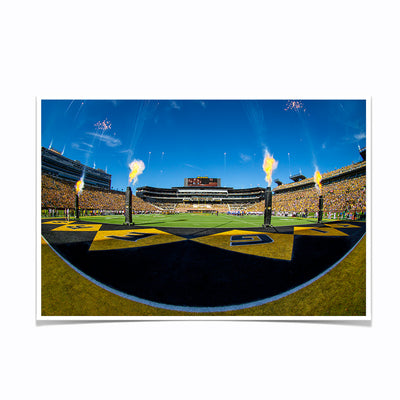 Missouri Tigers - Mizzou End Zone - College Wall Art #Poster