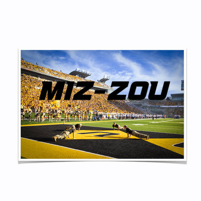 Missouri Tigers - MIZ ZOU - College Wall Art #Poster