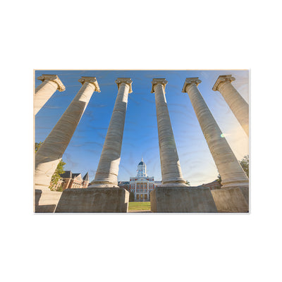 Missouri Tigers - The Columns - College Wall Art #Wood