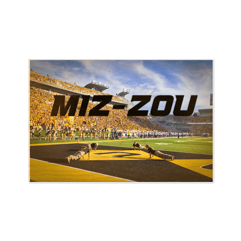 Missouri Tigers - MIZ ZOU - College Wall Art #Canvas