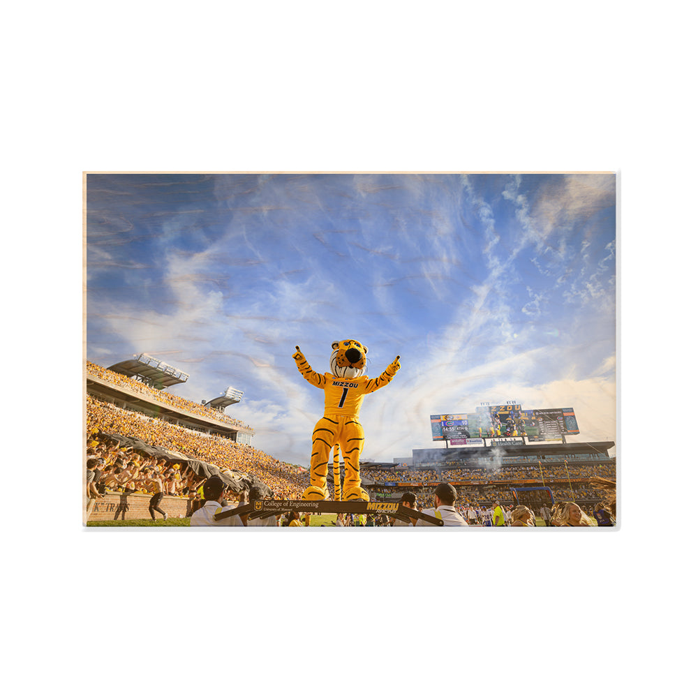 Missouri Tigers - Touchdown Mizzou! - College Wall Art #Canvas