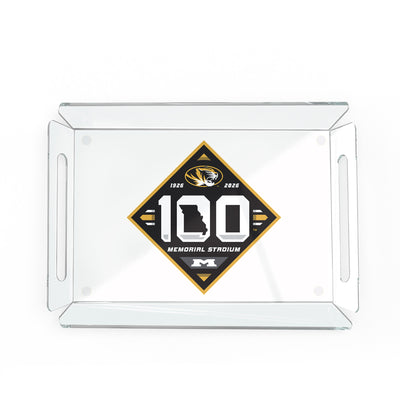 Missouri Tigers - Memorial Stadium 100 Years Decorative Serving Tray