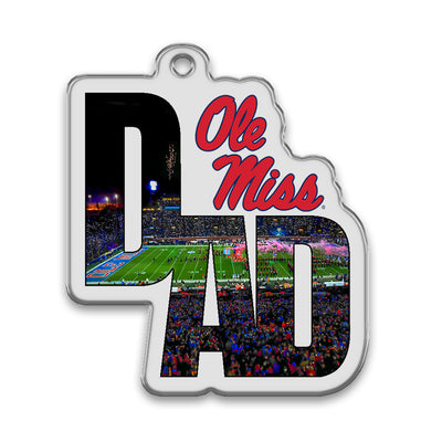 Ole Miss Rebels - Ole Miss Dad Bag Tag