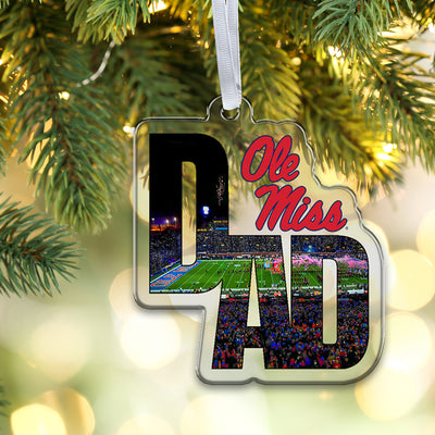 Ole Miss Rebels - Ole Miss Dad Bag Tag