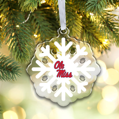 Ole Miss Rebels - Ole Miss Snowflake Ornament