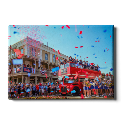 Ole Miss Rebels - Double Decker Parade of Champions - College Wall Art #Canvas