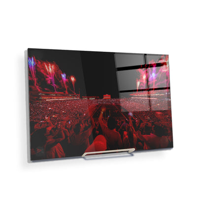 Ole Miss Rebels - Rebel Red Light Up Vaught-Hemingway - College Wall Art #Acrylic Mini