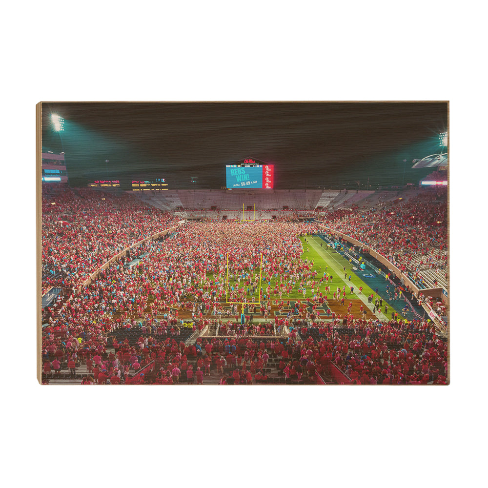 Ole Miss Rebels - Reb's Win! - College Wall Art #Canvas