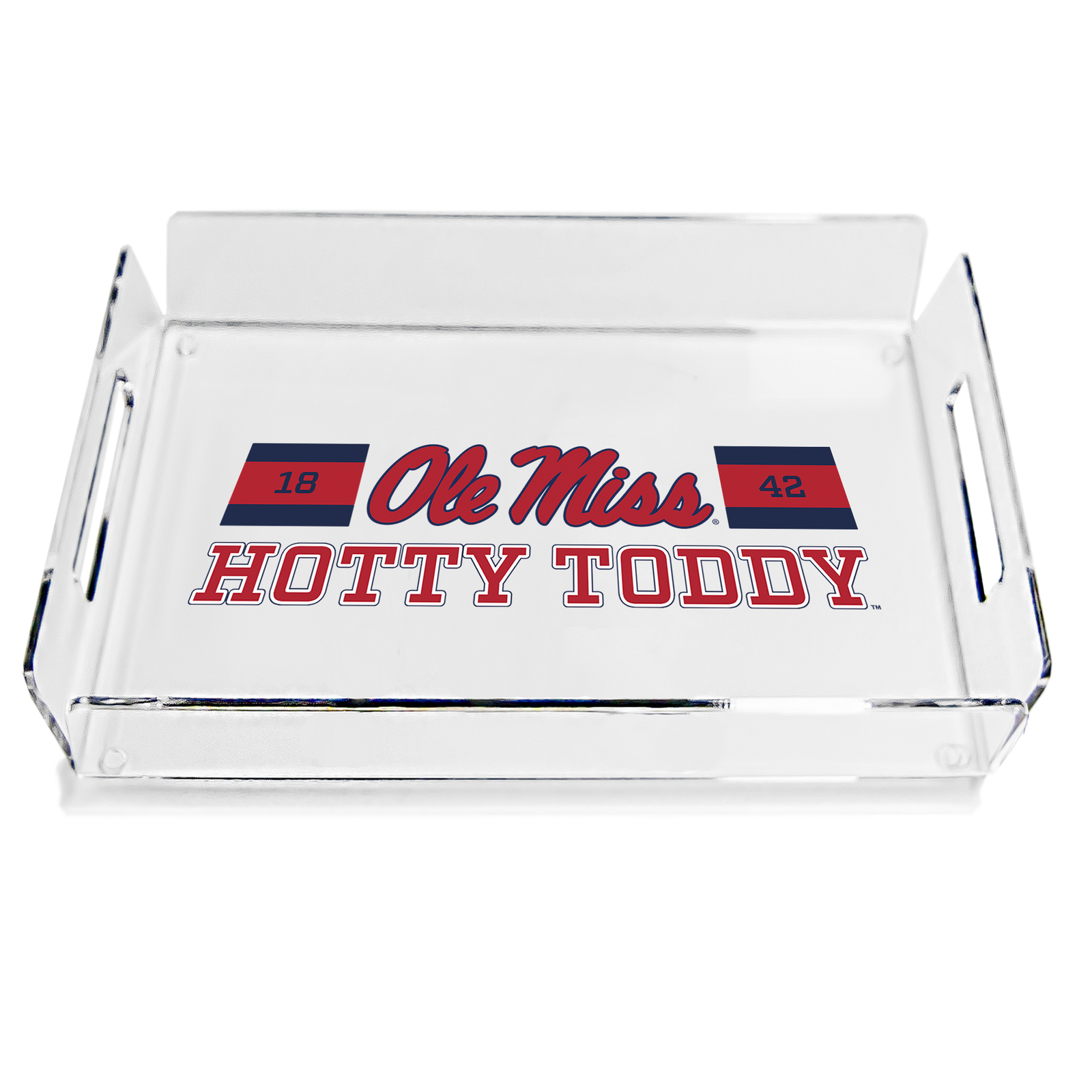 Ole Miss Rebels - Ole Miss Hotty Toddy Decorative Tray