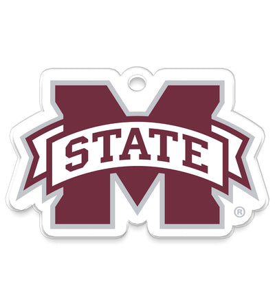 Mississippi State Bulldogs  - M State Ornament & Bag Tag