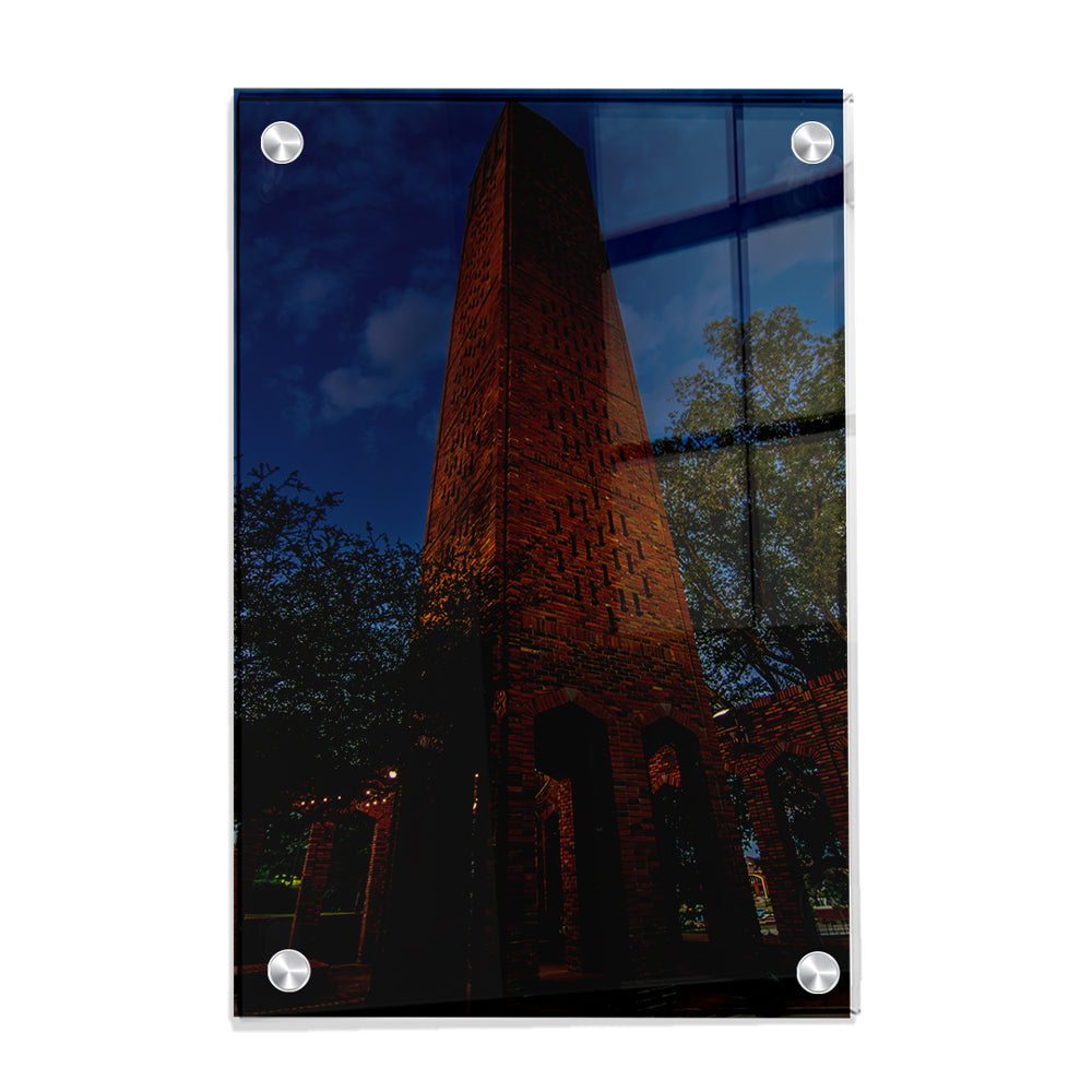 Mississippi State Bulldogs - Carillon Dusk - College Wall Art #Canvas