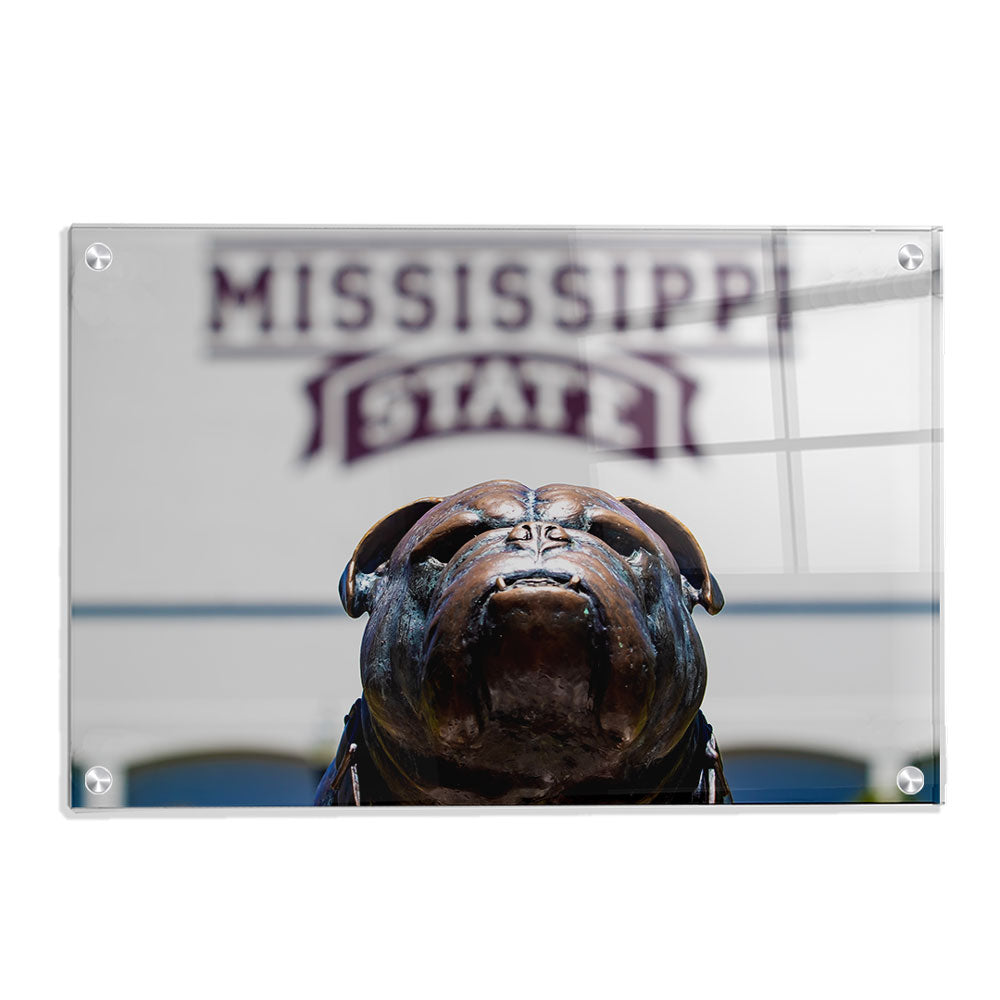 Mississippi State Bulldogs - Mississippi State Bulldog - College Wall Art #Canvas