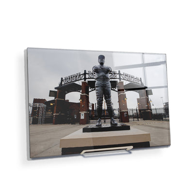 Mississippi State Bulldogs - Ron Polk Statue - College Wall Art #Acrylic Mini