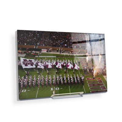 Mississippi State Bulldogs - Enter M Canvas - College Wall Art #Acrylic Mini