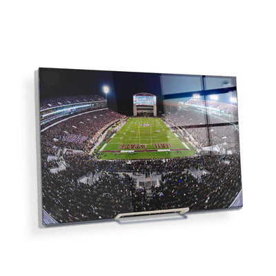 Mississippi State Bulldogs - Davis Wade Stadium Sunset - College Wall Art #Acrylic Mini