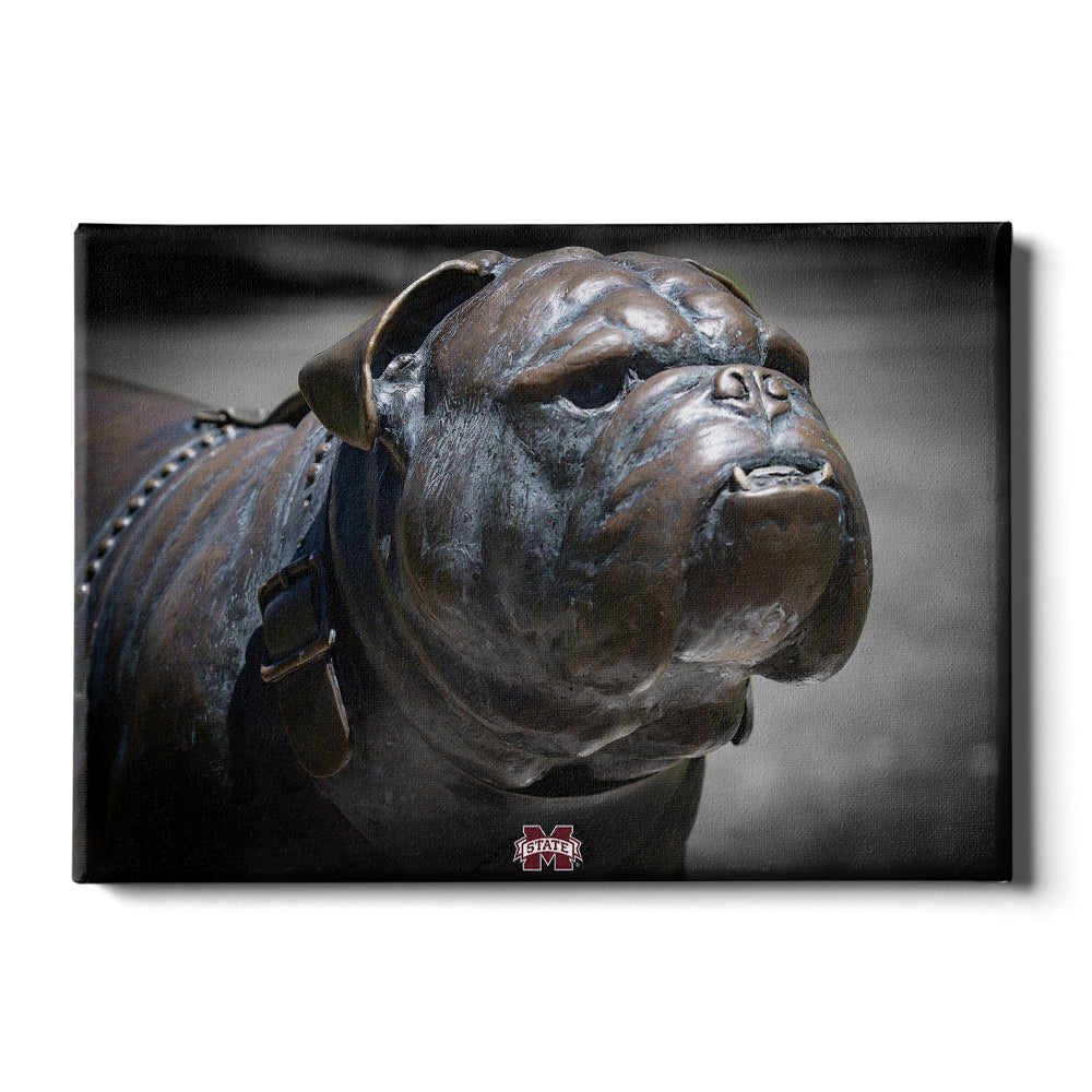 Mississippi State Bulldogs - M State Bulldog - College Wall Art #Canvas