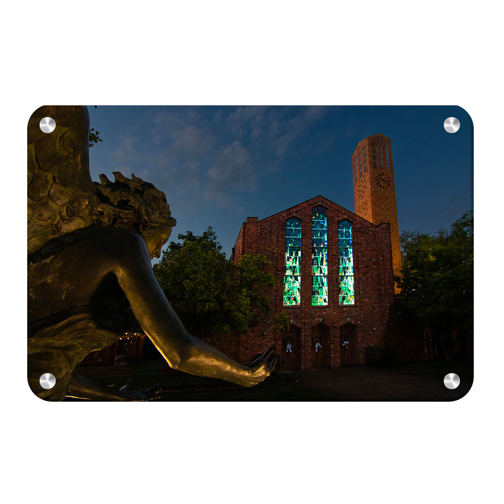 Mississippi State Bulldogs - The Chapel's Angel - College Wall Art #Canvas